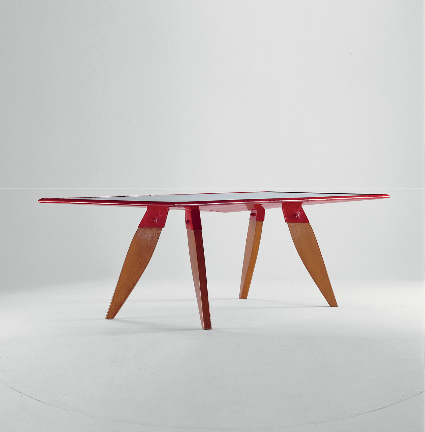 Special model table created for the 9th Milan Triennial, 1951. Unique piece.