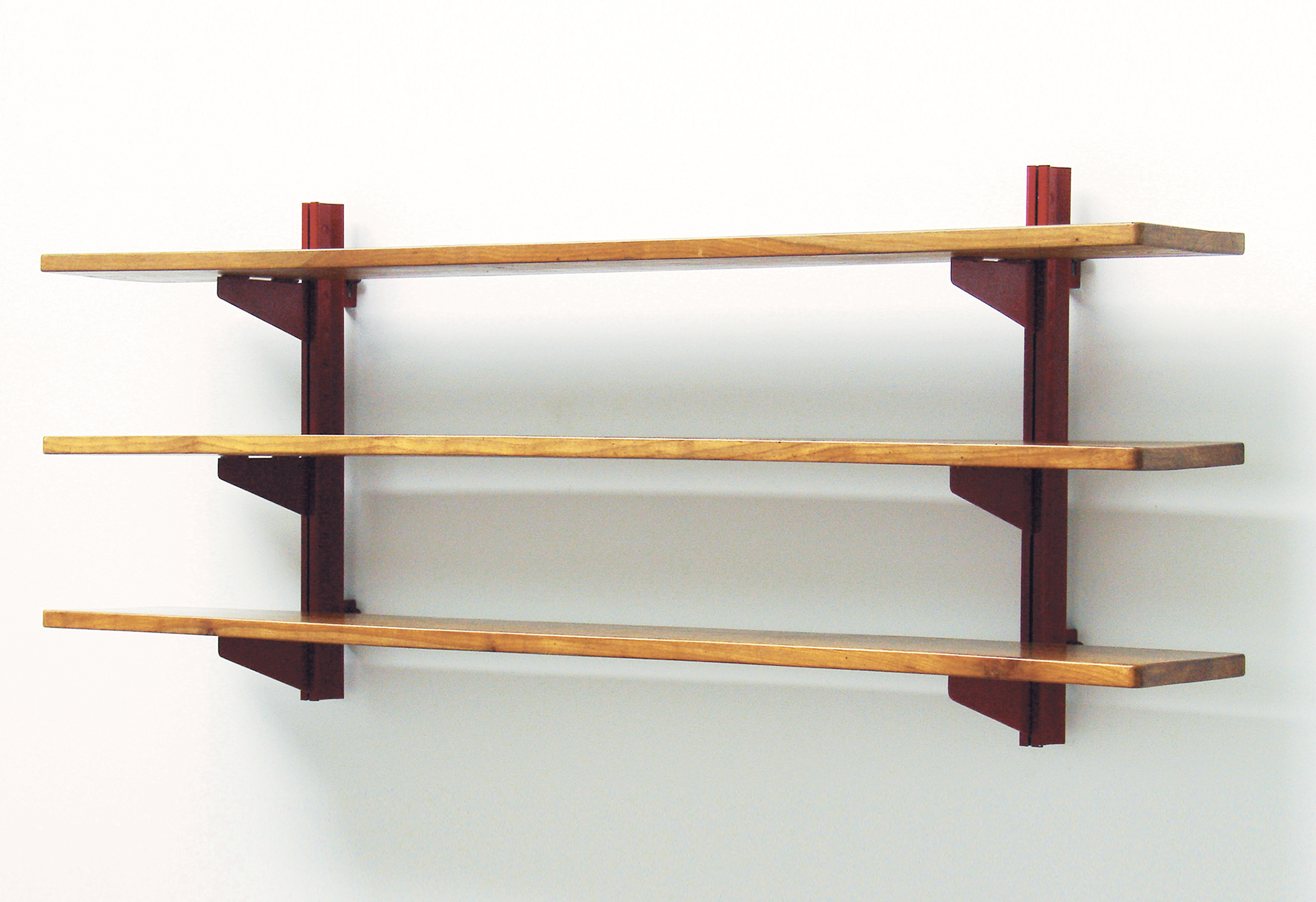 Shelves mounted on support-channels, 1951. Special model. Provenance: Dollander Villa, Saint-Clair, Var.