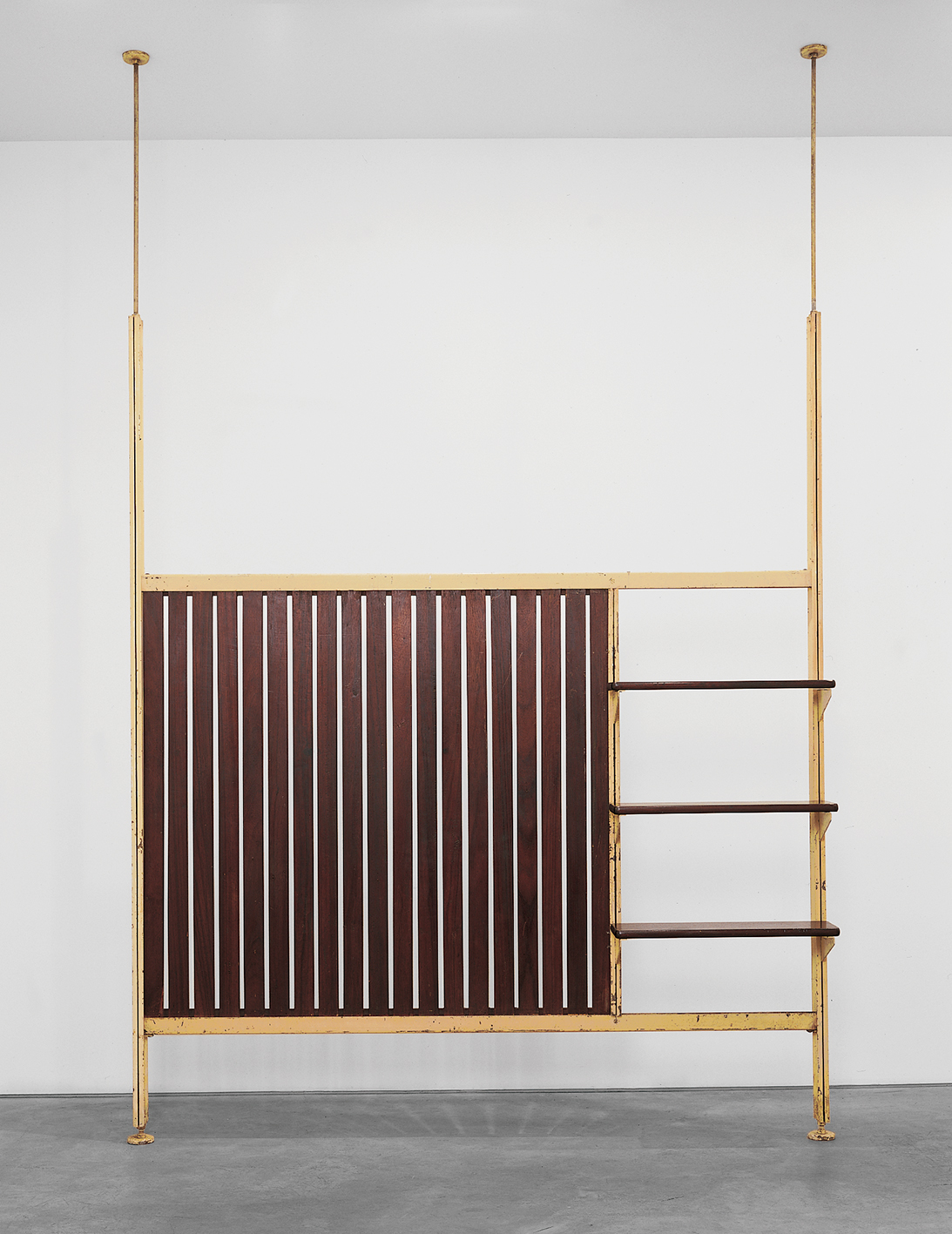 Support-channel partition/screen with Charlotte Perriand, 1952. Provenance: Air France building, Brazzaville.
