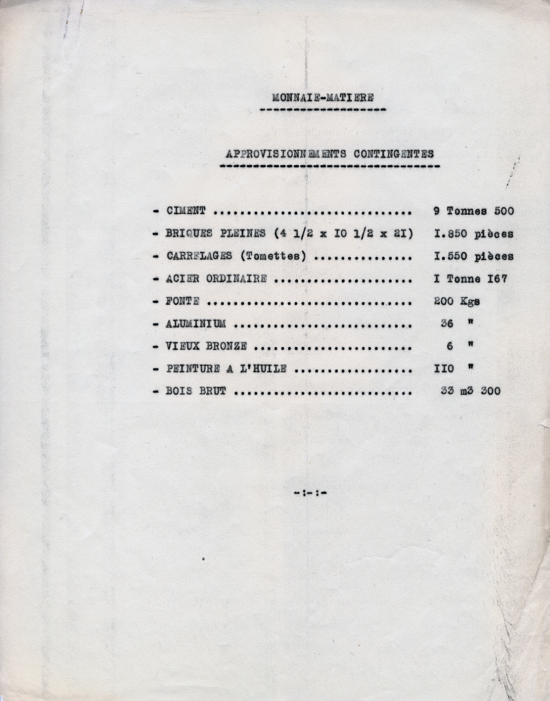 « Bureau central de constructions, la maison familiale équipée B.C.C. ». Devis descriptif, 11 mars 1942.