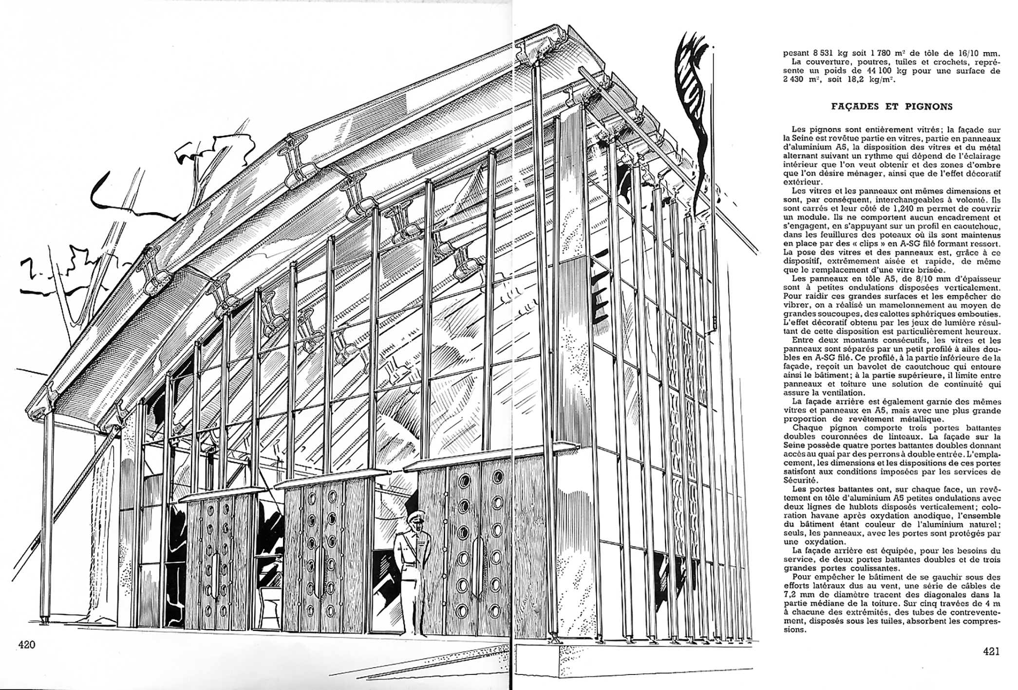 “The Aluminium Centenary Exhibition Building”. <i>Revue de l’aluminium,</i> no. 216, 1954.