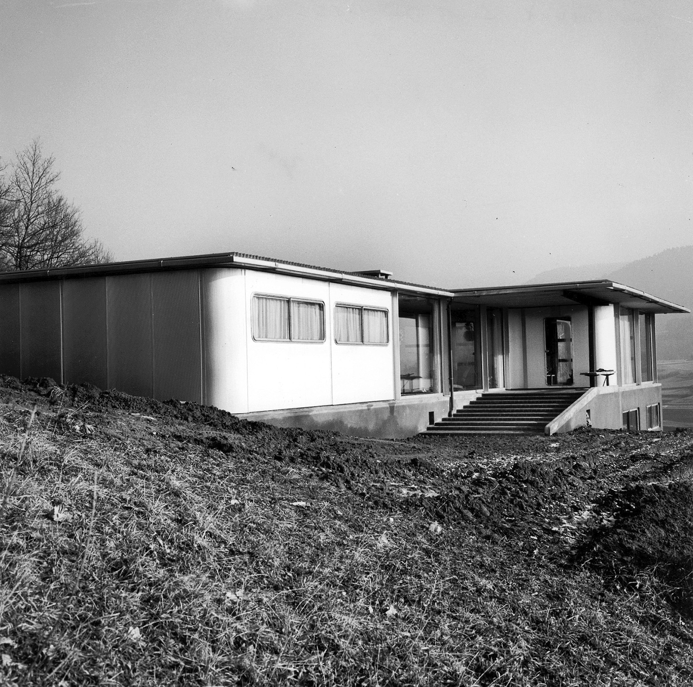 Gauthier house, Saint-Dié, 1962 (H. Baumann, E. Remondino architects).